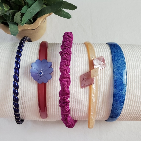 80's Vintage Headband Bundle - Picture 2 of 8